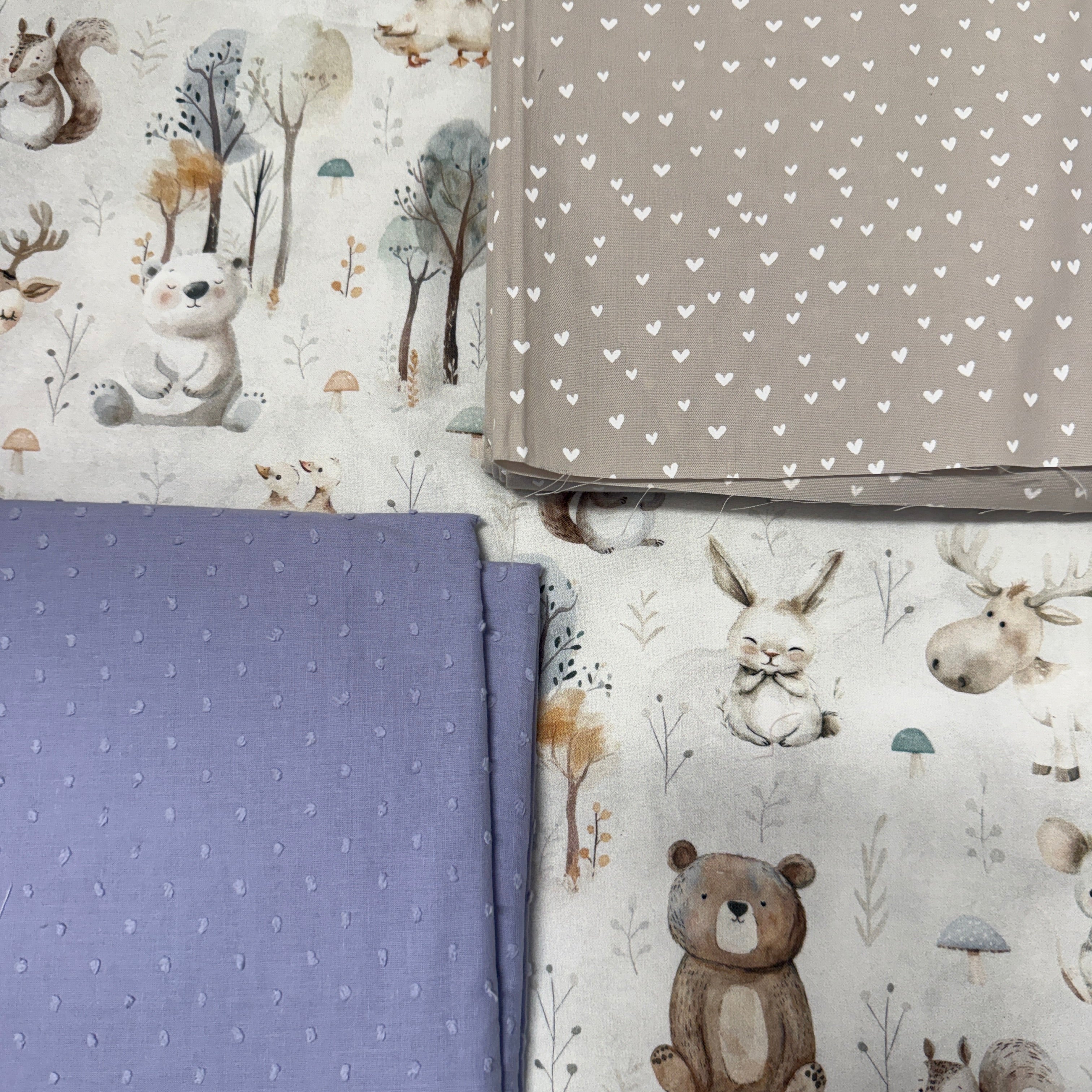 Krabbeldecke "Tiere im Wald" Modell 8